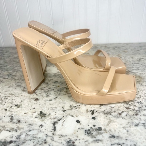 Jeffrey Campbell Shoes - Jeffrey Campbell Open Square Toe Heels